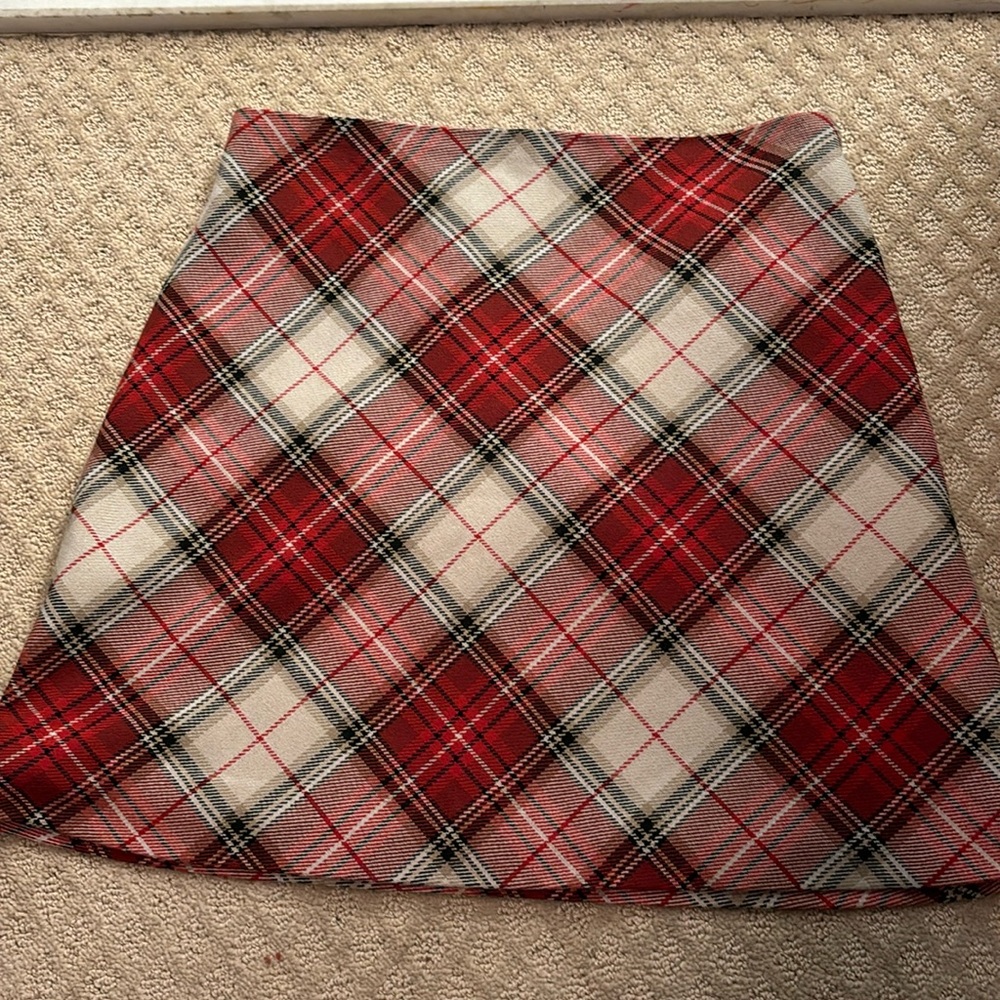 H&M Plaid Skirt